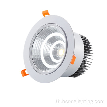 HSONG LIGHTING - LED การออกแบบใหม่ COB Downlight Downlight RA90 LED WASHER Downlight Downlight 10W เต็มวัตต์สำหรับที่อยู่อาศัยพร้อมจัดส่ง